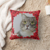 Weihnachten Personalisiert Name des Tieres/ Foto Kissen (Decke)