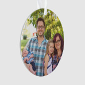 Weihnachten Personalisierte Weihnachtsschmuck Ornament (Vorderseite)