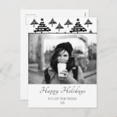 Weihnachten Personalisierter Urlaub Fotokarte (Vorne/Hinten)