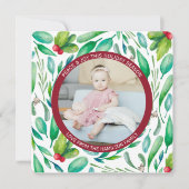 Weihnachten Personalisiertes Weihnachtsmuster Foto (Vorderseite)