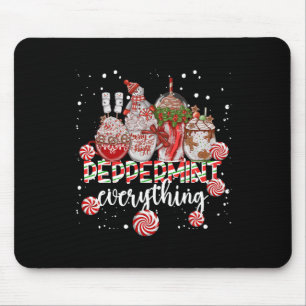 Weihnachten Pfefferminz Alles Kaffee Schokolade M Mousepad