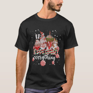 Weihnachten Pfefferminz Alles Kaffee Schokolade M T-Shirt
