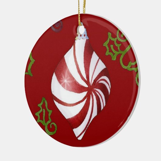 Weihnachten Pfefferminz Candy Ornament (Links)