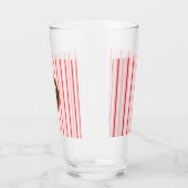 Weihnachten/Pfefferminz gestreift Glas (Links)