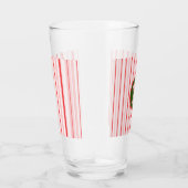 Weihnachten/Pfefferminz gestreift Glas (Rechts)