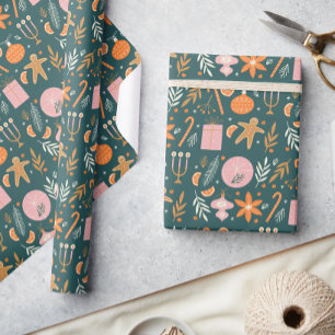 Weihnachten Pflanze Urlaub Weihnachten Weihnachtsf Geschenkpapier