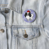 Weihnachten Phalene / Japanisches Kinn Button (Beispiel)