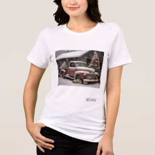 Weihnachten Picu-Up 2024 Tri-Blend Shirt