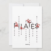 Weihnachten Pilates Santa Reformer (Rückseite)