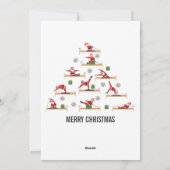 Weihnachten Pilates Santa Reformer (Rückseite)