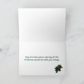 Weihnachten Pine cones unter einem Sternenhimmel (Innenseite)