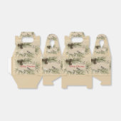 Weihnachten Pinecones Schneeflocken Vögel Geschenkschachtel (Ungefaltet)