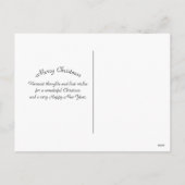 Weihnachten Pink Magnolia Mule Floral Wasserfarbe (Rückseite)