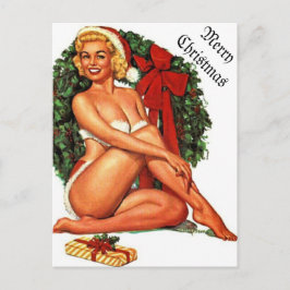 Weihnachten Pinup Girl
