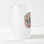 Weihnachten - Plattform die Hallen - Bostons Mattglas Bierglas (Vorderseite Links)