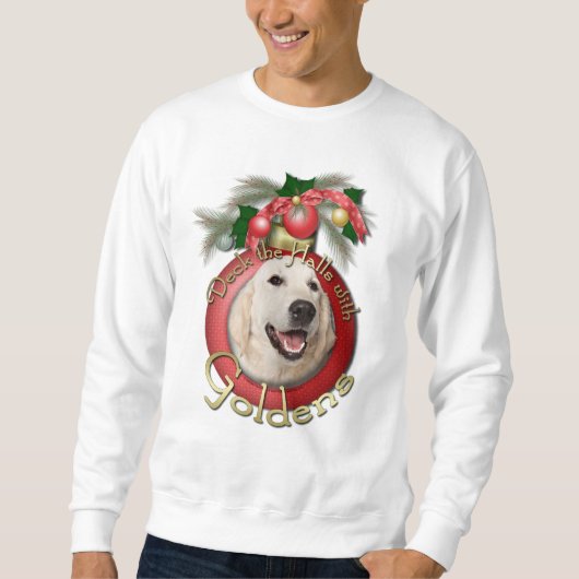 Weihnachten - Plattform die Hallen - Goldens - Sweatshirt (Vorderseite)