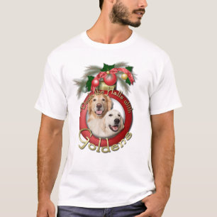Weihnachten - Plattform die Hallen - Goldens T-Shirt