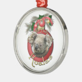 Weihnachten - Plattform die Hallen - Koala Ornament Aus Metall (Links)