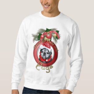 Weihnachten - Plattform die Hallen - Möpse - Enge Sweatshirt