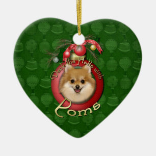 Weihnachten - Plattform die Hallen - Poms Keramik Ornament