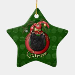 Weihnachten - Plattform die Hallen - Steinhaufen - Keramik Ornament