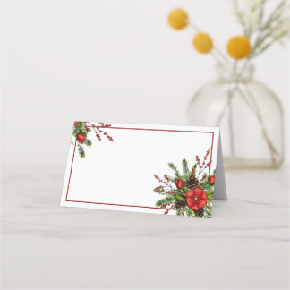 Weihnachten Platzkarte