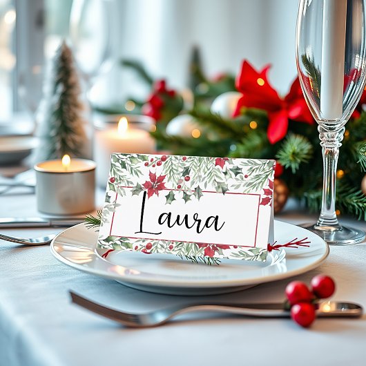 Weihnachten Platzkarte