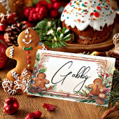 Weihnachten Platzkarte