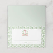 Weihnachten Platzkarte (Außenseite Aufgefaltet)