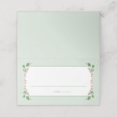 Weihnachten Platzkarte (Außenseite Aufgefaltet)