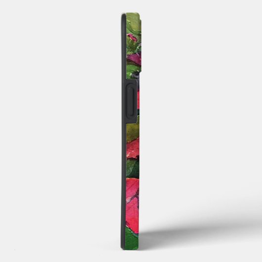 Weihnachten Poinsettia Original Aquarellmalerei Case-Mate iPhone Hülle (Rückseite / Rechts)