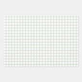 Weihnachten Poinsettia Wasserfarbe Handgemalt Geschenkpapier Set (Vorderseite 3)