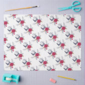 Weihnachten Poinsettias Seidenpapier (Basteln)