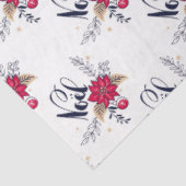 Weihnachten Poinsettias Seidenpapier (Ausschnitt)