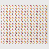Weihnachten Polka Punkt - Geschenkpapier (Flach)