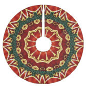 Weihnachten Polyester Weihnachtsbaumdecke (Vorderseite)