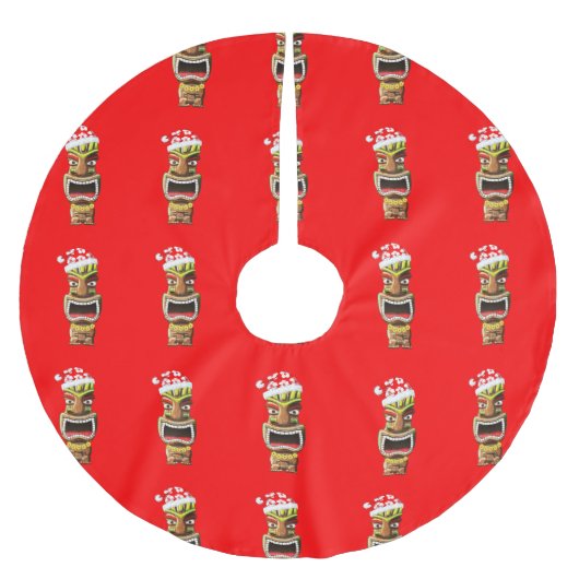 Weihnachten Polyester Weihnachtsbaumdecke (Vorderseite)