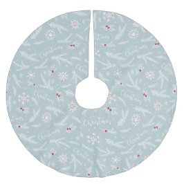 Weihnachten Polyester Weihnachtsbaumdecke