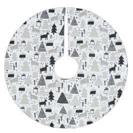 Weihnachten Polyester Weihnachtsbaumdecke