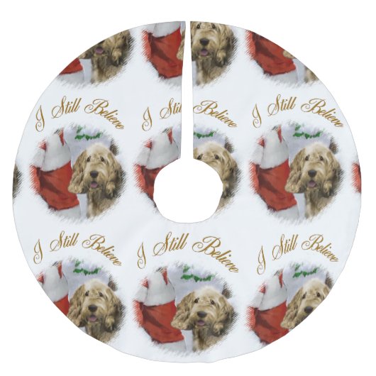 Weihnachten Polyester Weihnachtsbaumdecke (Vorderseite)