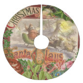 Weihnachten Polyester Weihnachtsbaumdecke (Vorderseite)