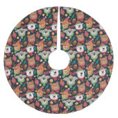 Weihnachten Polyester Weihnachtsbaumdecke (Vorderseite)