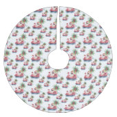 Weihnachten Polyester Weihnachtsbaumdecke (Vorderseite)