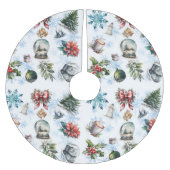 Weihnachten Polyester Weihnachtsbaumdecke (Vorderseite)