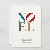 WEIHNACHTEN Pop Letter Art Inspiriert Weihnachten (Vorderseite)