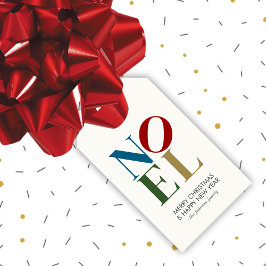 WEIHNACHTEN Pop Letter Art Inspiriert Weihnachten Geschenkanhänger