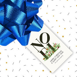 WEIHNACHTEN Pop Letter Art Inspiriert Weihnachten Geschenkanhänger