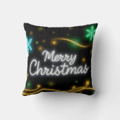 Weihnachten Populäre Neon Holiday Collection Kissen (Rückseite)