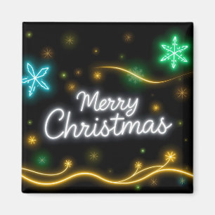 Weihnachten Populäre Neon Holiday Collection Magnet