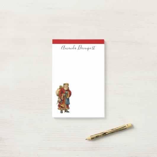 Weihnachten Post-it Klebezettel (Auf Schreibtisch)